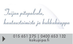 Hautaustoimisto Kukka- ja Pitopalvelu Kärkkäinen logo